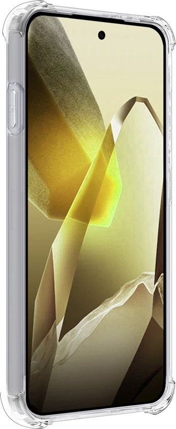 Coque pour OnePlus 13 Coque Antichoc Siliconen avec Film de Protection d'écran - Coque pour OnePlus 13 Coque Siliconen - Transparent