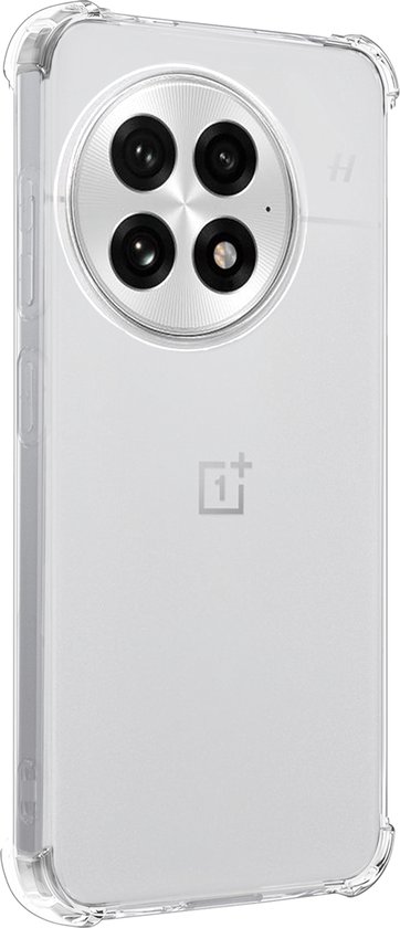 Coque pour OnePlus 13 Coque Antichoc Siliconen avec Film de Protection d'écran - Coque pour OnePlus 13 Coque Siliconen - Transparent