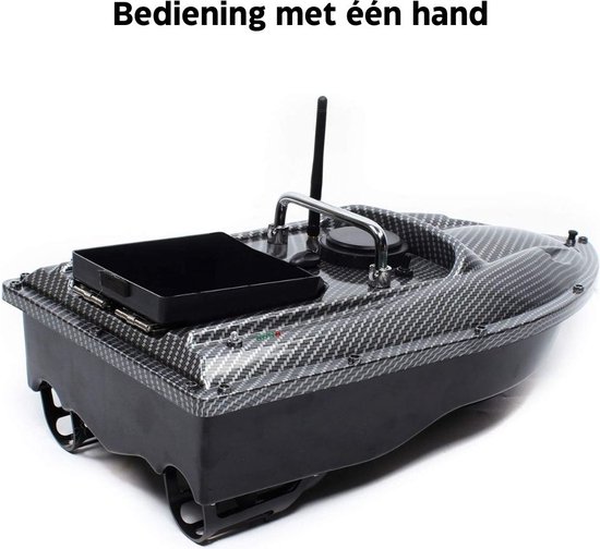 Voerboot Karper - Voerboot Met 1,5 Kg Laadvermogen - Inclusief Accu - 2 Propellers - Baitboat Met Afstandsbediening Draadloos 500 Meter - Visspullen Accesoires — afbeelding 5
