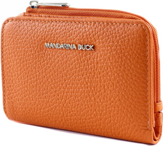 Portefeuille MANDARINA DUCK Mellow Leather Couleur Cayenne - Neuf Avec étiquettes, 100% Cuir, Pour Femme
