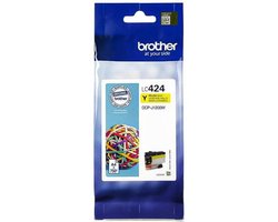 Brother LC-424Y - Originele Cartridge - Standaard formaat - Geel