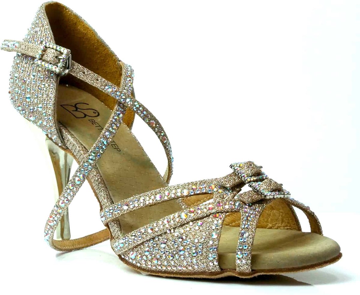 Gold Pearl kizz, heel 9 cm - 39