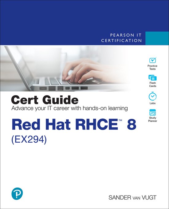 Red Hat RHCE 8 (EX294) Cert Guide - cover