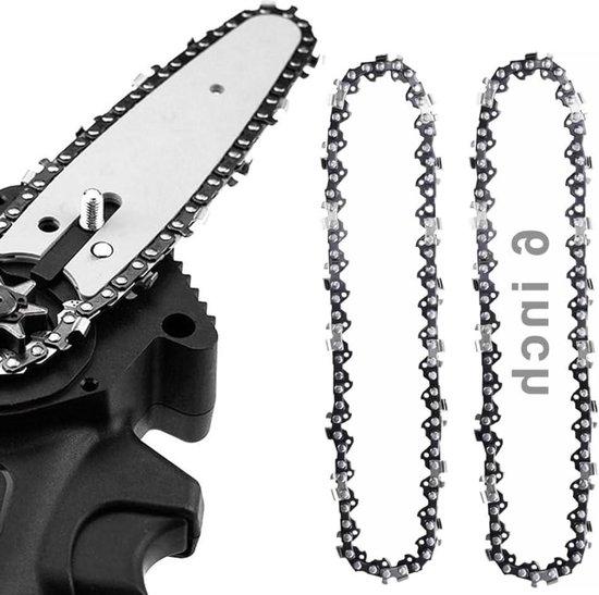 6 inch 36DL zaagkettingen - gelegeerd staal - draadloze mini