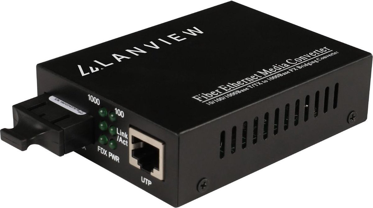 Lanview LVN-MED-SC-1000BASE-X netwerk media converter