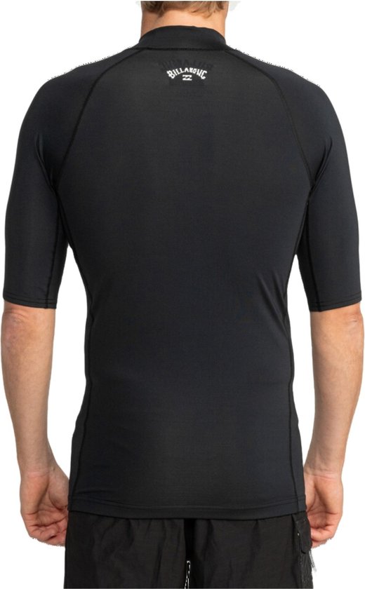 Gilet en Lycra à manches courtes Billabong pour hommes Logo Surf - Bl