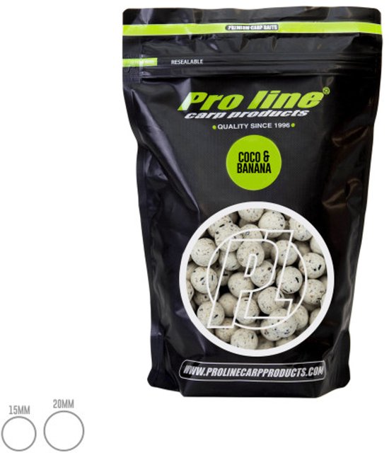 Pro Line Readymades Boilies Coco & Banana 1kg - Boilies van Pro Line — afbeelding 5