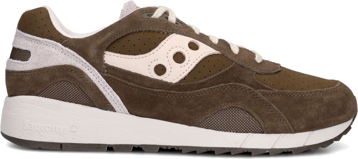 Saucony Shadow 6000 M Sneakers - Suède - Heren - Bruin - Maat 45