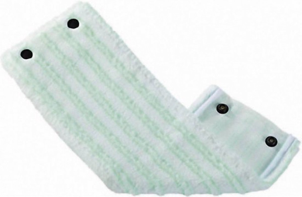 Leifheit Clean Twist M / Combi Clean M vloerwisser vervangingsdoek met drukknoppen – Micro Duo –  33 cm