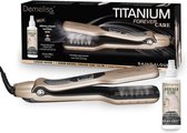 Bol.com Forever Care Box - SAINT ALGUE - Demeliss Steam Straightener - Titanium - Inclusief beschermend serum aanbieding