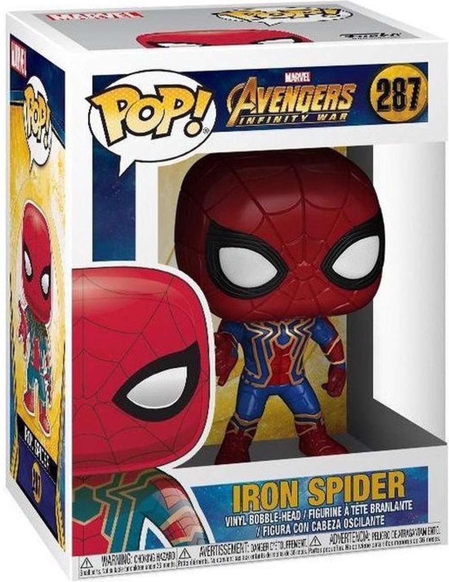 Funko Pop! Avengers Infinity War Iron Spider - #287 Verzamelfiguur — afbeelding 2