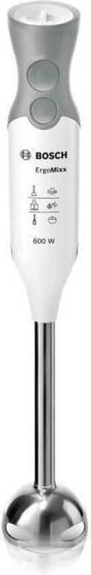 Bosch MSM66120 ErgoMixx - Staafmixer - 600W - Inclusief maatbeker en Hakmolen - Wit