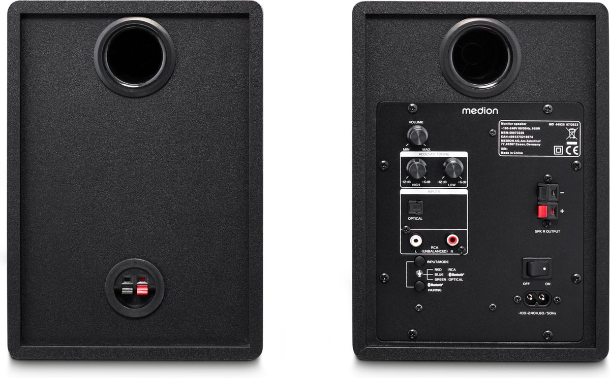 Medion Bluetooth Speaker (P61925) - Luidspreker Boekenplank - Subwoofer