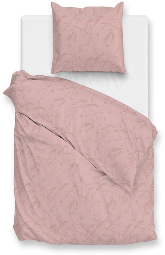 Zohome Dekbedovertrek Fiori-di-Satinado - Abstract Bedlinnen - 260x220 - Roze - Dekbedhoes van 100% Katoen-Satijn van Merkloos — afbeelding 3