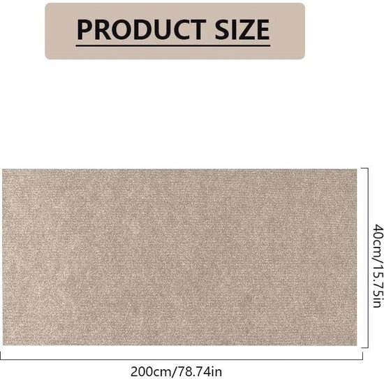 TXXATX krabmat voor katten, zelfklevend krasbord 240x40 cm, kraswand, kraskleed, zwart, krasbescherming voor sofa, katten, voor DIY krasborden, kattenboom, wandmeubel TXXATX krabmat voor katten, zelfklevend krasbord 240x40 cm, kraswand, kraskleed, zwart, krasbescherming voor sofa, katten, voor DIY krasborden, kattenboom, wandmeubel