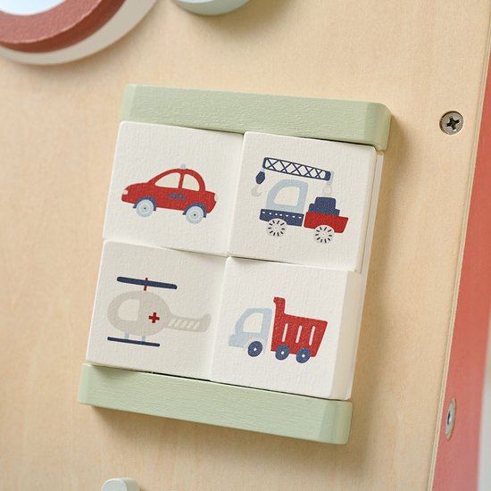 Petite Amélie ® Houten Loopwagen 1 jaar - Babywalker als Looptrainer - Stimuleert Motoriek & eerste Stapjes - Eindeloos Speelplezier