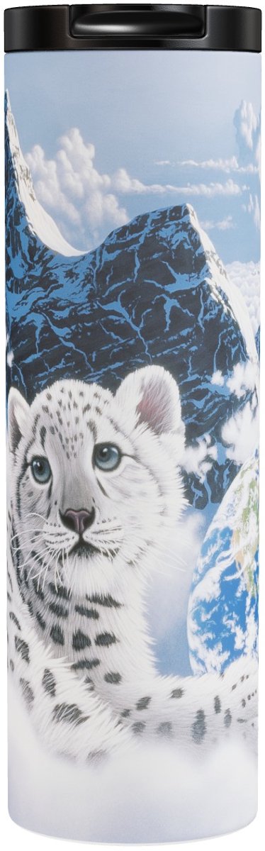 Sneeuw Luipaard Bed Of Clouds - Snow Leopard - Thermosbeker 500
