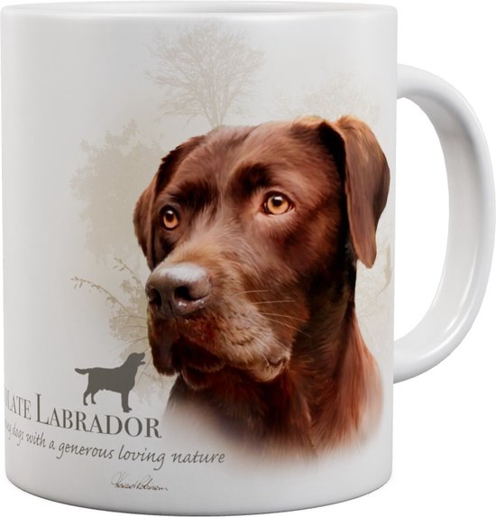 Labrador Brun Chocolat Labrador - Mug 440 ml