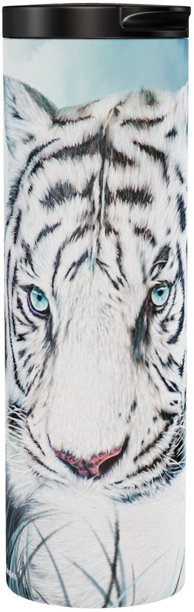 Witte Tijger White Tiger Portrait - Thermosbeker 500