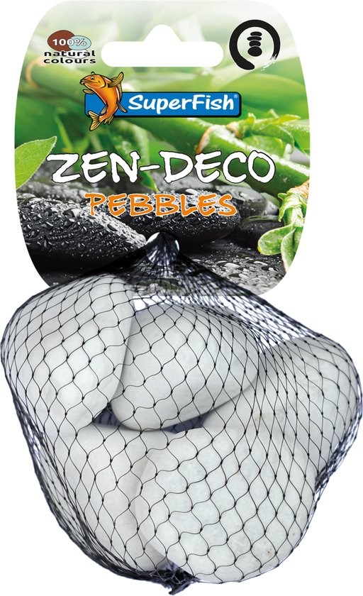 SuperFish – Superfish zen pebble wit m 5 st