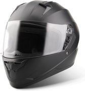 VINZ Vigo Casque intégral / Casque de moto / Casque de scooter / Casque de cyclomoteur - Zwart mat