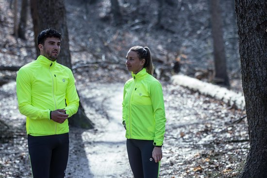 Runningsinglet Core Fluor-Geel - Maltha Sport