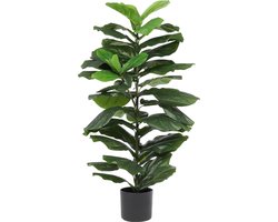 Kunst Tabaksblad | 100cm - Namaak plant tabaksblad - Kunstplanten voor binnen - Kunstplant tabaksblad