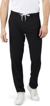 riverso Heren Chino Broek RIVMarco regular/straight Zwart S Volwassenen Linnen zomerbroek