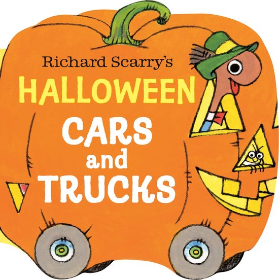 Richard Scarry's Halloween Cars and Trucks - cover