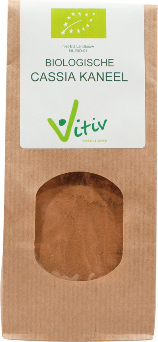 Goedkoopste Vitiv Cassia kaneel bio 100 Gram