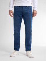 Petrol Industries - Heren Tapered Fit Jeans Tallis - 98% katoen - Tapered pasvorm - 5-pocket - Vintage wash - Blauw - Maat W34L32