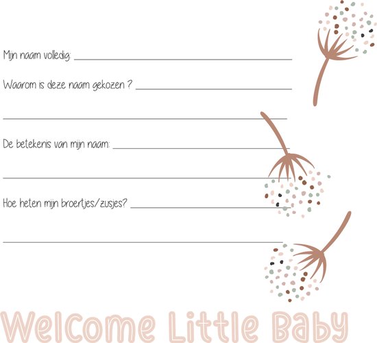 JEP! Kids Babyboek Vierkant Smokeroze van Jollein — afbeelding 2