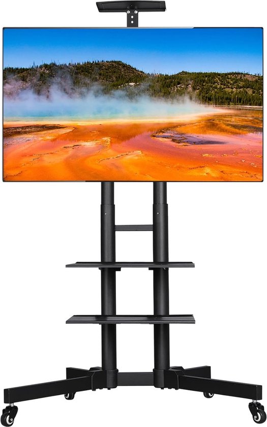 Yaheetech TV stand on wheels with brake for 32 to 65 inch (32 to 65