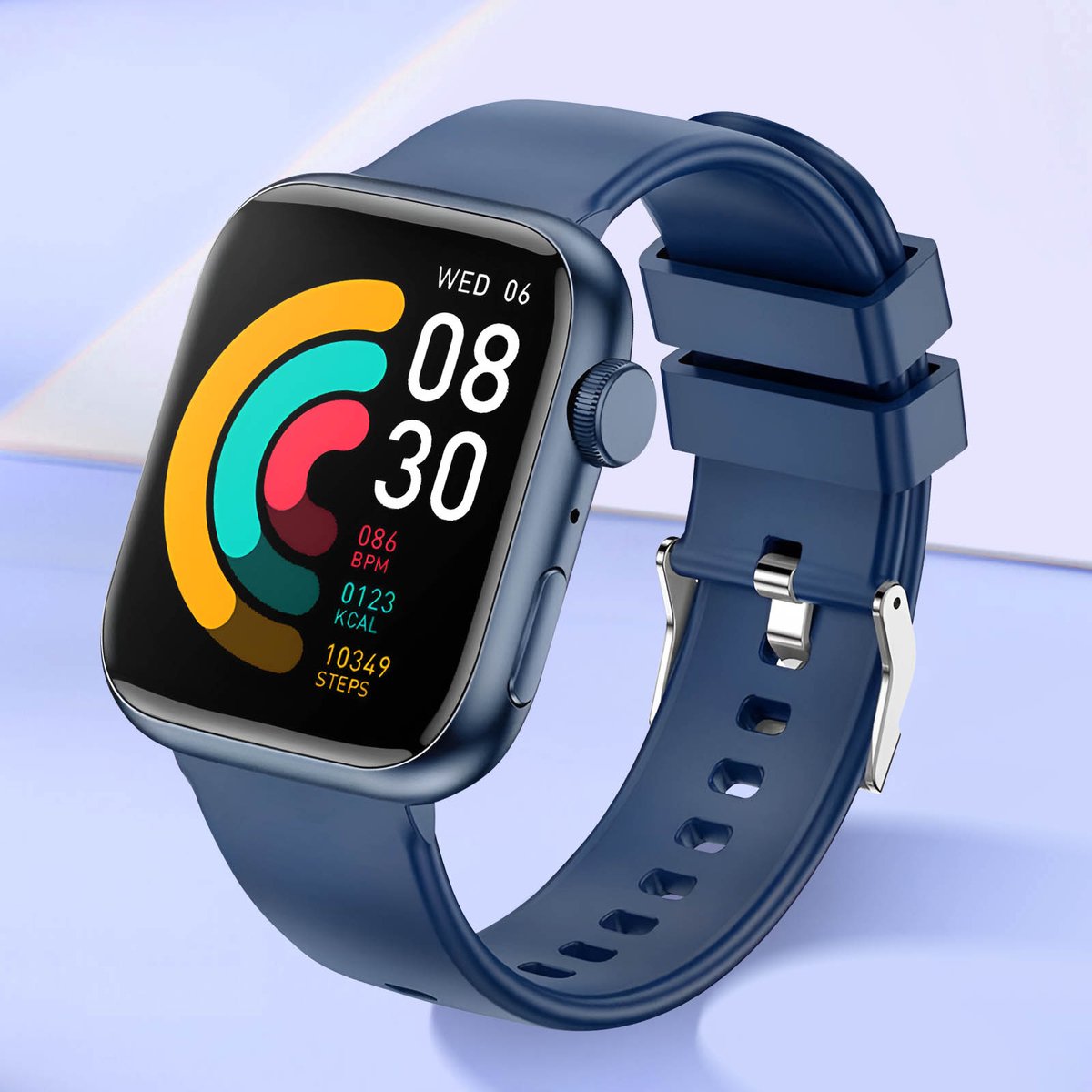 Forever, Verbonden horloge met Bluetooth-gesprekken Camera controle IGO Watch 3, Nachtblauw