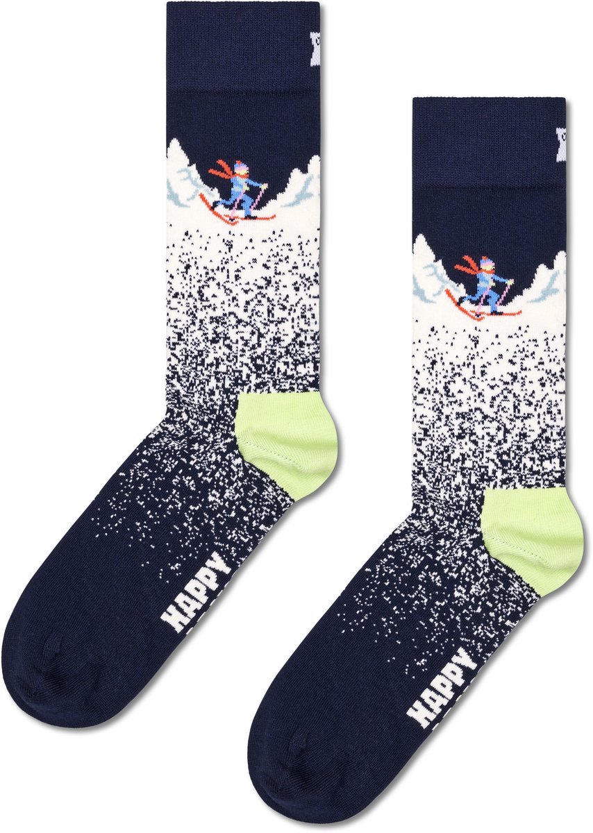 Happy Socks 1paar sokken - Heren & Dames - Maat 41-46 - skiën, sneeuw