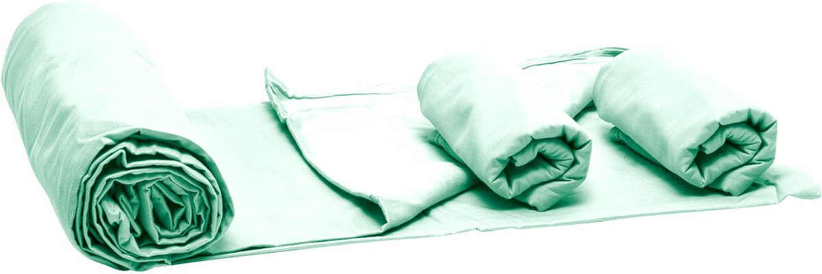 Verzwaringsdeken hoes tweepersoons 200 x 200cm - Mint - Kunstzijde