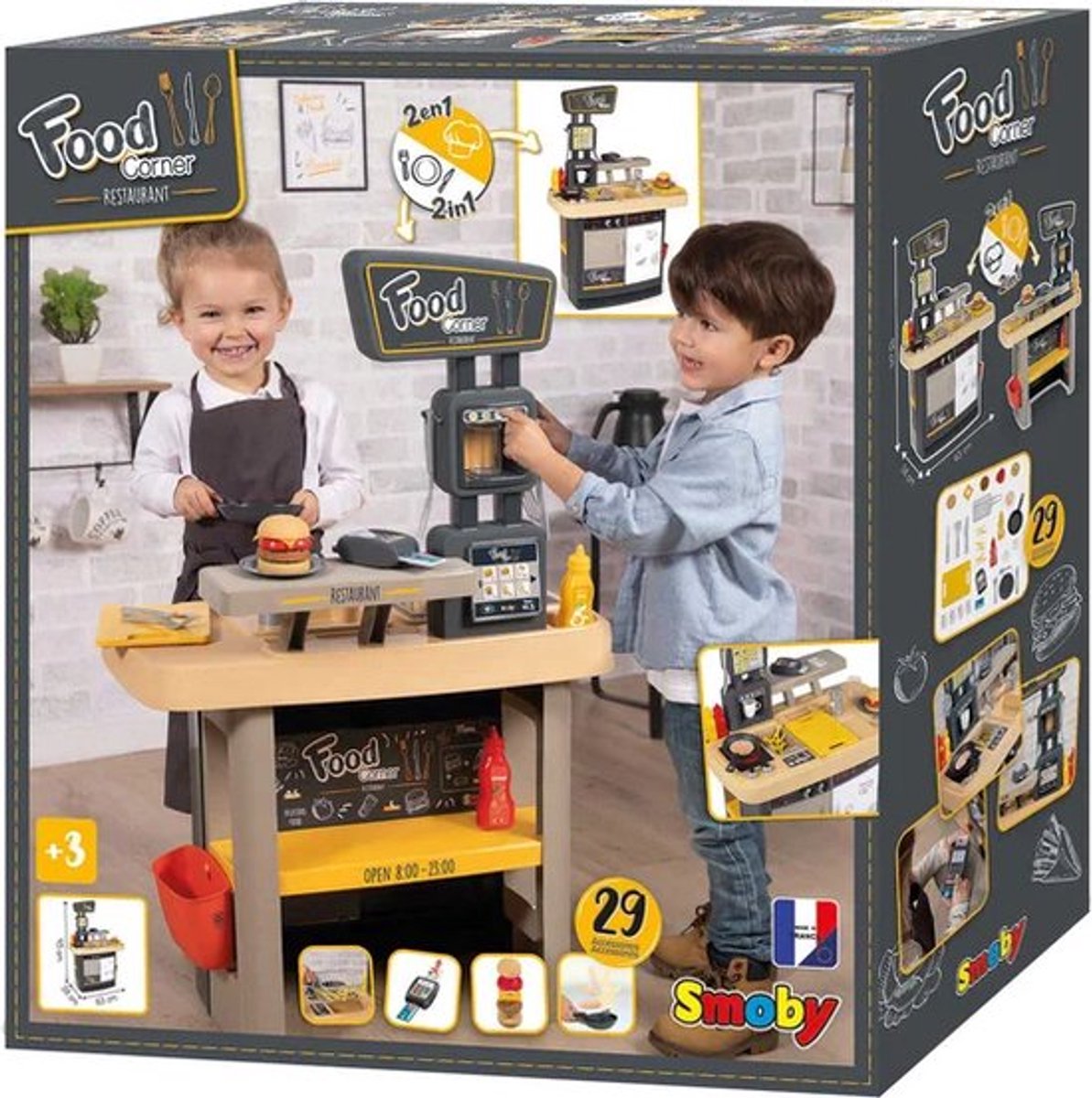 Smoby - Food Corner - Speelkeuken — afbeelding 8