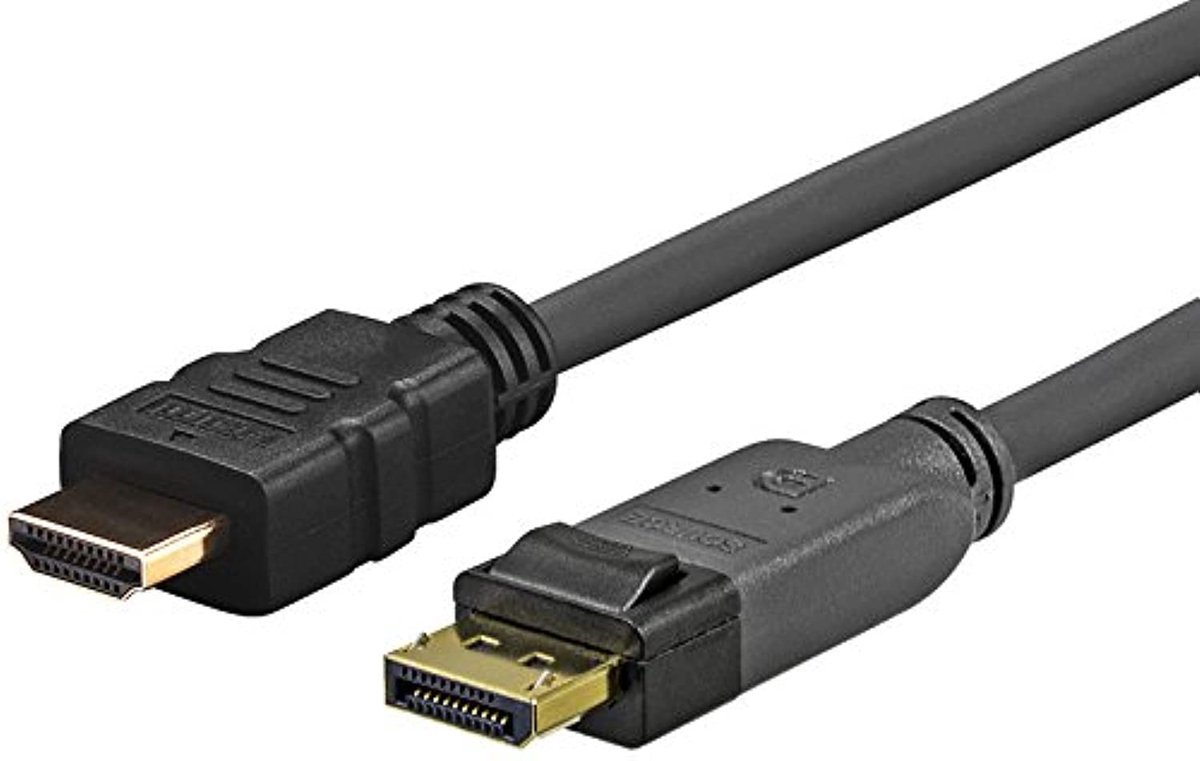 VivoLink 2.0m Displayport - DVI-D 2m DisplayPort DVI-D Zwart