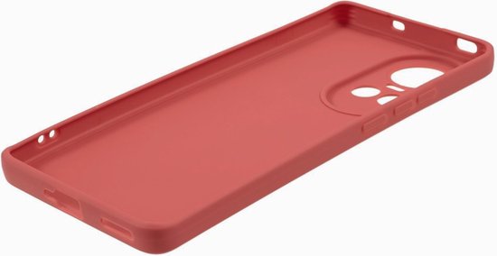 Coque OPPO Reno10 - Coque arrière en TPU Coverup Color - Rouge Indien