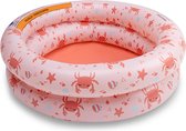 Bol.com Swim Essentials Babyzwembadje Opblaasbaar - Zwembad Baby – Rode Krab - Ø 60 cm aanbieding