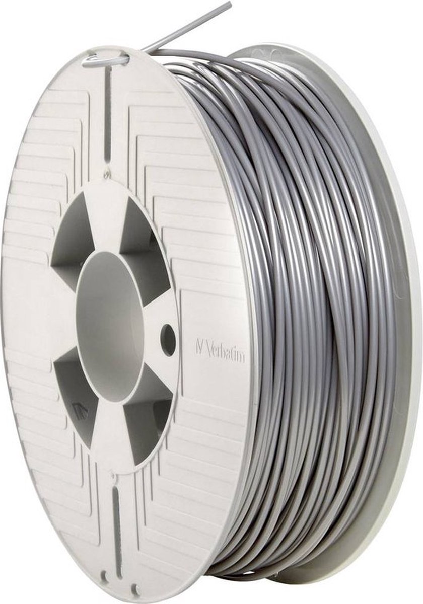 Verbatim 55329 3D-printmateriaal Polymelkzuur 2.85mm Zilverkleur 1 kg