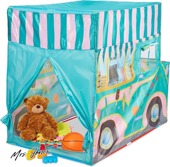 Relaxdays pop up play tent space, with tunnel, children's tent indoor & outdoor, play tent, HBD 90x170x100cm, colourful Relaxdays pop up play tent space, with tunnel, children's tent indoor & outdoor, play tent, HBD 90x170x100cm, colourful