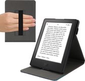 kwmobile case geschikt voor met Kobo Aura H2O Edition 2 - E reader cover van kunstleer - In blauw / grijs / zwart Sterrenstelsel en Boom design