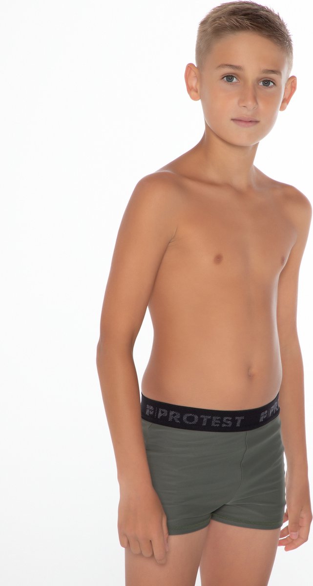 Protest Sean Jr – Zwemboxer Jongens – Tailleband elastiek – Stretch Spruce
