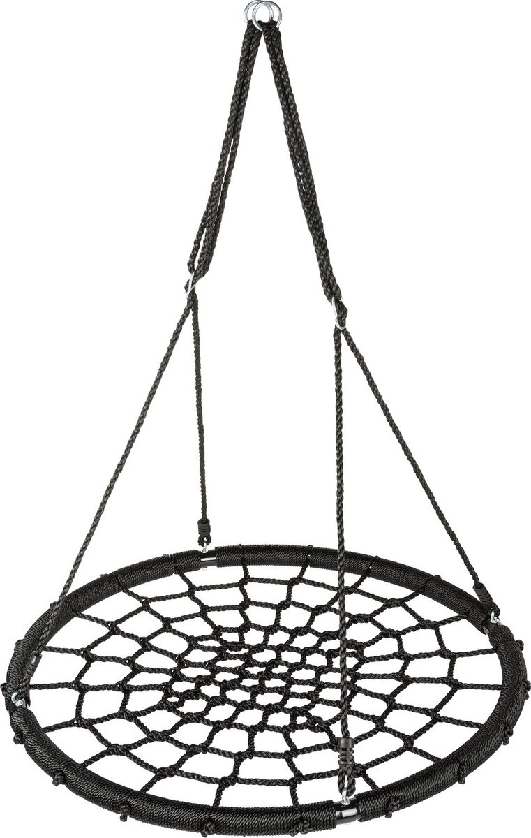 Luverno® Nestschommel XXL - tot 150 kg - Schommel, Kinderschommel, Netschommel, Hangende Schommel, Plaatschommel - Tuin, Terras, Balkon, Veranda — afbeelding 10