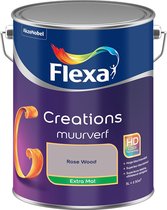 Bol.com Flexa - Creations Muurverf Extra Mat - Rose Wood - Creations - Mengverf - 5 L aanbieding