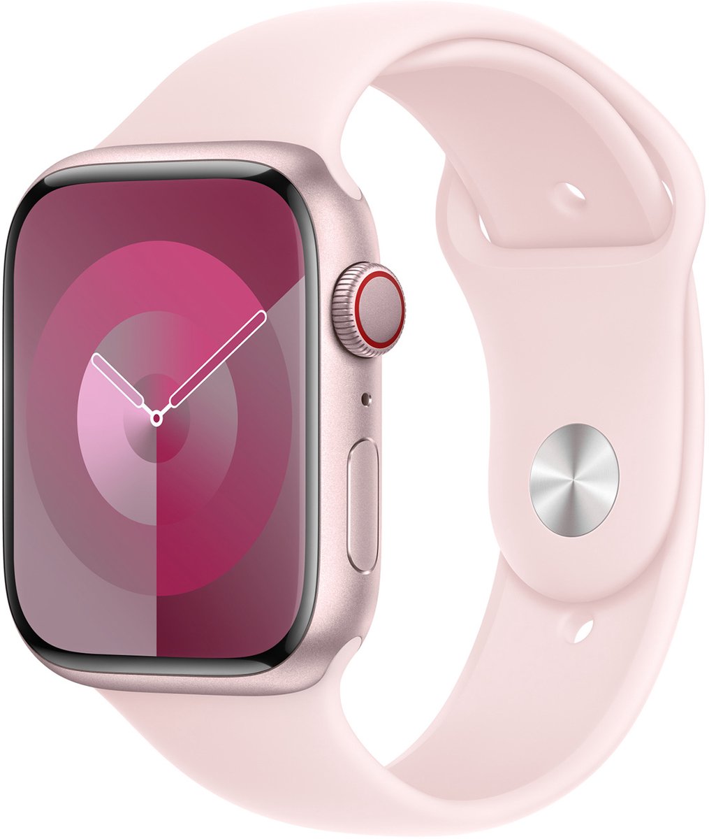 Apple Light Pink Sport Band - 45mm - S/M