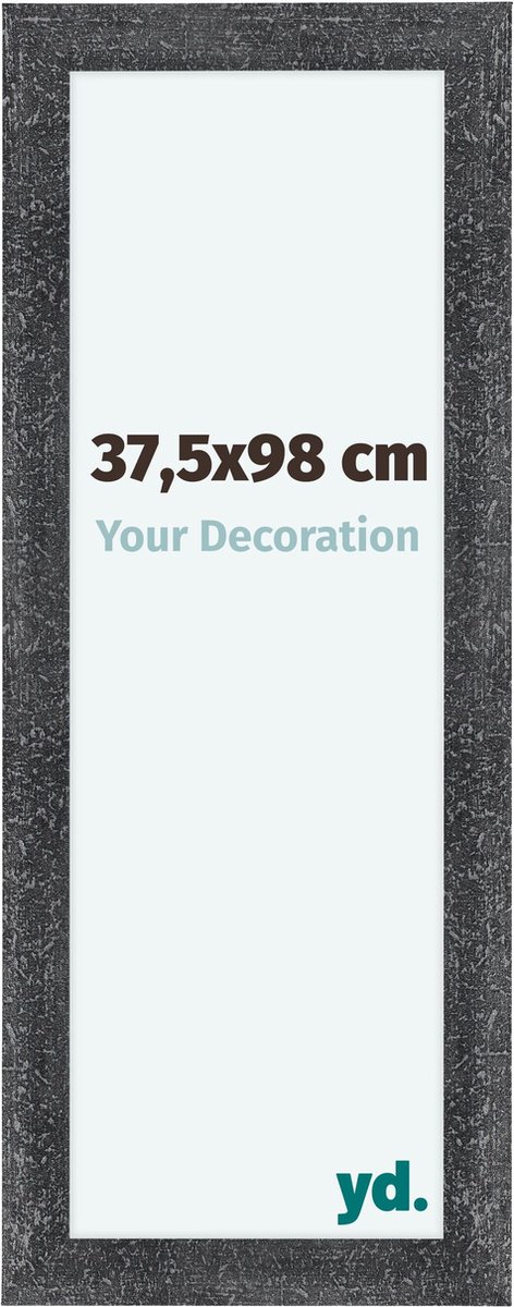 yd. Your Decoration - Fotolijst 37,5x98 cm - MDF - Grijs Geveegd - Como