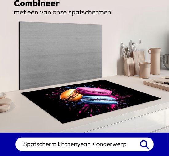 KitchenYeah® Protection plaque induction 74x48 cm - 3-2-12 - Protege plaque de cuisson - Couvre plaque induction - Protecteur d'induction - Cuisine