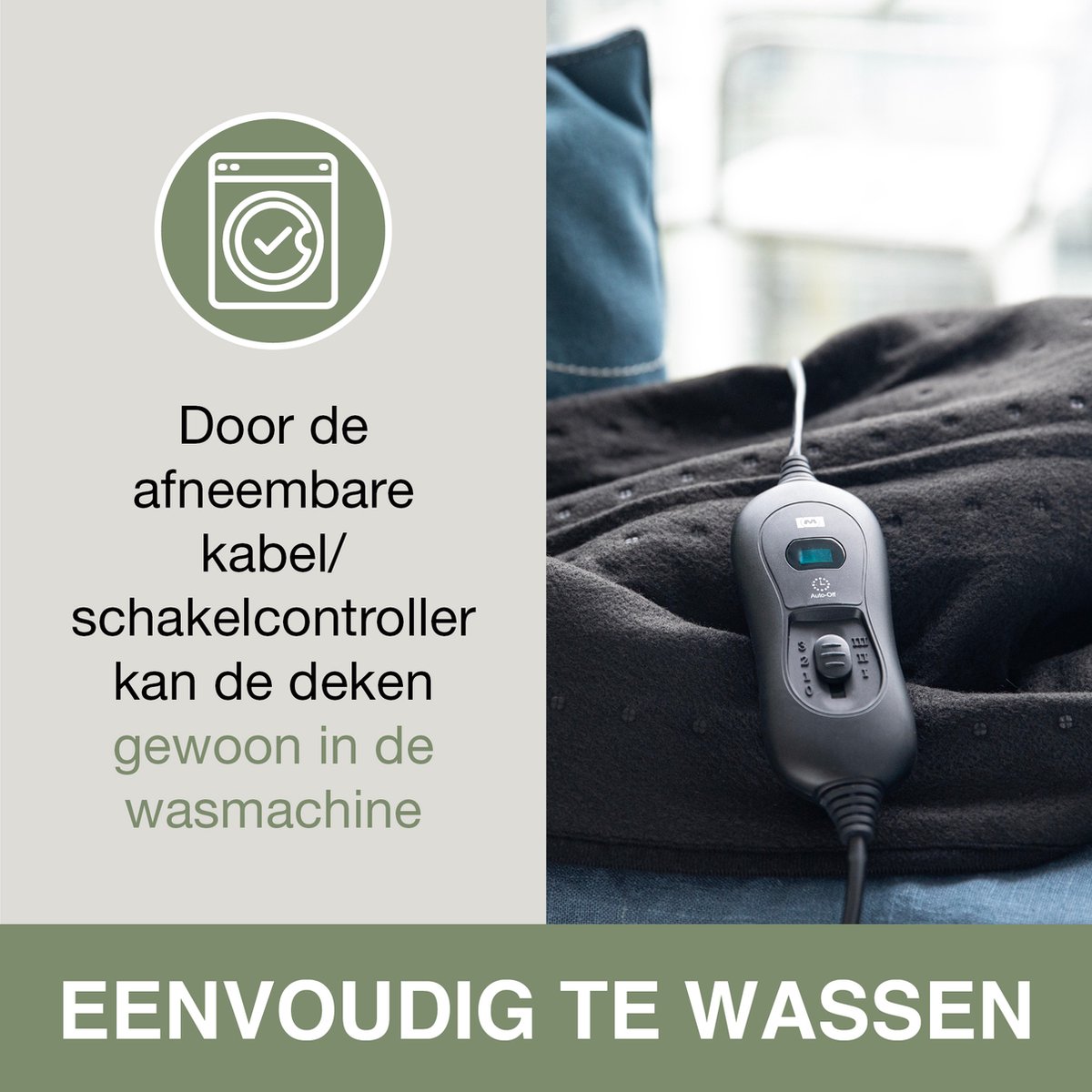 Melissa Elektrische Onderdeken - Warmtedeken 150 x 80 cm - afbeelding 2